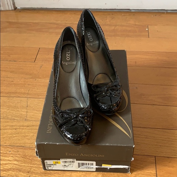 Enzo Angiolini black wedges - Picture 2 of 3